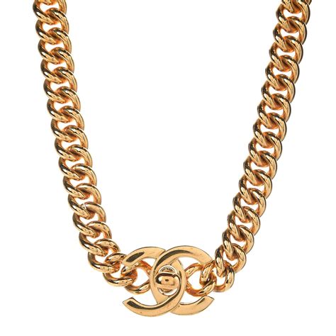 Chanel chain necklace